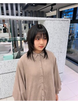 アース 名取店(HAIR&MAKE EARTH) ハッシュカット