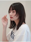 ロブ/フェイスレイヤー/顔まわりカット/ぱつっとボブ