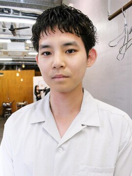 ニール シトロン 名古屋 伏見 丸の内(NEELU citron) ニュアンスパーマナードショートメンズカット