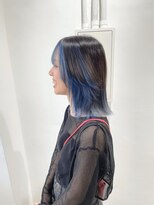 ミュー(Mu)&nbsp;インナーカラー　レイヤースタイル