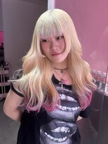 ダズリングディア(Dazzling Deer)&nbsp;抜きっぱなしブロンド/ブロンド/エンドカラー/デザインカラー