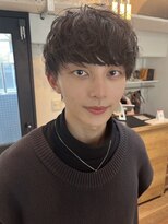 エクシア 川崎店(EXCIA) 黒髪/マッシュ/韓国/パーマ