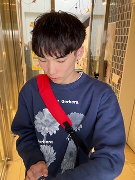 シティ(sity.) 天神 ブリーチなしカラー ブラウンカラー パーマ