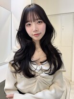 ソヨン 大宮店(SOYON)&nbsp;くびれ巻き/グレージュ/レイヤーカット/髪質改善