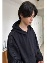 エフコード 難波(F-CODE) 【曲がる縮毛矯正】毛流れセンターパート