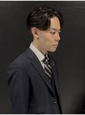センターパート/フェザーパーマ/ニュアンスパーマ/メンズパーマ