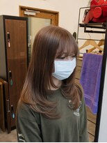 シールドヘアー 沖縄 新都心(C'LD Hair) ミルクティーベージュ/那覇美容室/新都心美容室