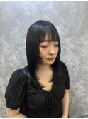 艶髪/レイヤーカット/縮毛矯正