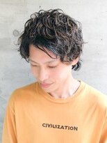 アース 大井町店(HAIR & MAKE EARTH) カット+骨格補正ツーブロックパーマ