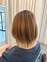 ヘアアンドアイラッシュ ココアンジェ くりえいと宗像店(Coco Ange)&nbsp;裾カラー