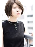 [noine : saito] 大人女子＆フリンジバングショートボブ......