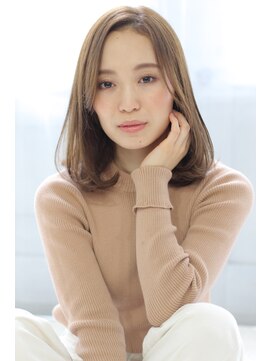 ヘアリゾート バレンタイン(hair+resort valentine) ヌーディーカラー＊  ナチュラルボブ 【valentine】