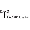 タクミフォーヘアー(TAKUMI for hair)のお店ロゴ