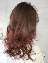 セットアップ 倉敷中庄店(SET-UP)&nbsp;ブリーチなし グラデーションカラー  ナチュラルデザインカラー