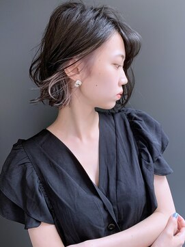 ラウンジ モリオ イケブクロ(Lounge MORIO Ikebukuro) 【morio池袋】大人かわいい丸みのあるワンレングスボブ♪