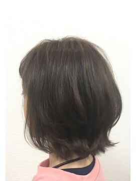 ヴェイスサロン(Vase Salon) 暗めカラーグランマッシュデザインカラーフェイスフレーミング50