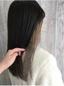 シエル 立川店(CIEL) イヤリングカラー×ミルクティーベージュ×ロング【CIEL×maki】