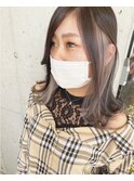 #インナーカラー#ホワイトカラー#下村カラー