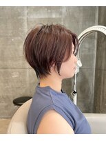 モールヘア 武庫之荘店(MOOL hair) 大人ショートヘア/イルミナカラー/グレーベージュ/カーキ