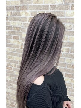 スキル 水戸(SKILL) エアタッチ♪バレイヤージュ 髪質改善