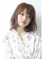 エアー 銀座タワー(AIR)&nbsp;ナチュラルミディ/小顔ヘア/前髪カット　【榛葉】@air_t_shinba