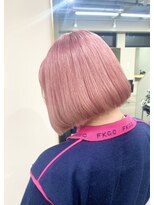 ユウル 横浜(juhl.)&nbsp;ブリーチモーヴピンクカラーダブルカラーハイトーンカラー横浜駅