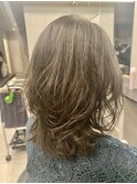 30代40代50代大人レイヤーカット/丸みボブ/