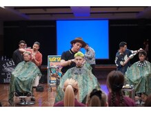 ザセカンドイーストサイドバーバーショップ(The Second EAST SIDE BARBER SHOP)の雰囲気（数々のヘアショーやイベント活動【フェード】【理容室】）