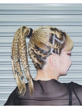 イング(ING) ダンス、イベントヘアセット