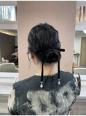 【お呼ばれヘア】大人気！シニヨン艶スタイル