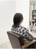 イヤリングカラーブロンド×グレージュ