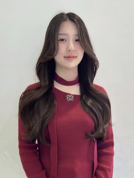 ハピネス 梅田茶屋町店(HAPPINESS) 韓国くびれロング レイヤーオルチャン小顔前髪 艶髪 髪質改善