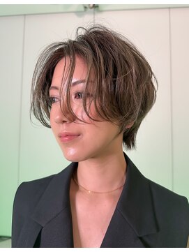 ヴァイス 新宿店(VAICE) ハンサムショート/センターパート/くびれショート