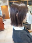 似合わせカット/メルティカラー/切りっぱなしボブ/ハイライト