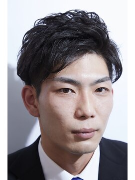 ラヴィ ニュー 両国店(LAVIE NEW) 新卒ビジネスアップバンク爽やかツーブロックショート