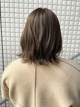 リノ ヘアー デザイン 河原町三条(Lino Hair Design) くびれが可愛いハネベージュ！