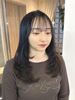 ロンドアジュール 横浜(Lond azur)&nbsp;イメチェン外ハネボブ美髪ワイドバング顔周りレイヤーカット