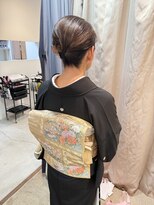 バグース(BAGUS)&nbsp;新郎母のヘアセット