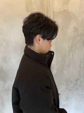 リリアーナ(LILIANA) スパイラルパーマ センターパート 池袋メンズパーマ