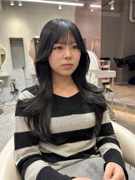 グロー 大宮(GLROW) 韓国大宮ハッシュカットグレージュ