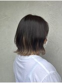 【LAMP HAIR DESIGN 堀田】ベージュインナーカラー/レイヤーボブ