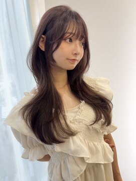 ジェーンバイボヌール(Jane by Bonheur) 【stylist 片山】小顔韓国大人くびれヘア　シースルーバング