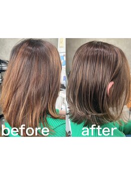 【白髪、髪質改善、エイジング特化メニュー】マイクロスコープで大人女性のお悩みを解決に導きます◎