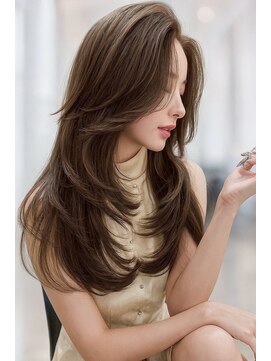 リリノ 豊中曽根店(Lirino.Co) 韓国風ざくざくレイヤー×羽エクステ