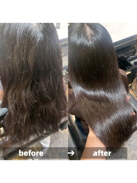 エノア 東京(ENORE) 縮毛矯正/ナチュラル/ストレート/モテ髪/艶髪/髪質改善