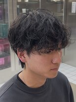 フィフスパーク(fifth PARK)&nbsp;シャドウパーマルーズパーマメンズマッシュ渋谷