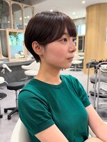 ソイデュエ 梅田(soi due)&nbsp;5分スタイリングで叶う♪コンパクトショート×ベージュカラー