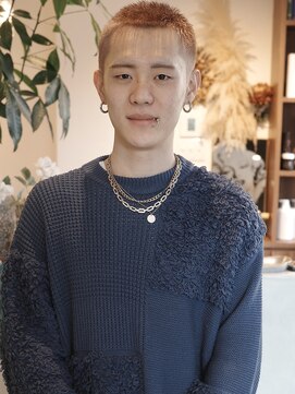 ウィム(wim) 『スパイキー坊主』ベリーショート/ハイトーンカラー