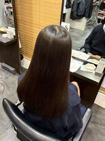 エクファ ヘア シェリル 草津 南草津店(ex-fa hair cherir)&nbsp;着物ヘア/大人ガーリー/ダークアッシュ/似合わせカット/南草津