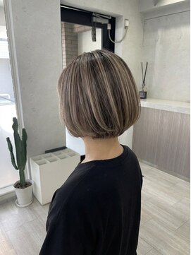 コール ネックス ザ サロン 表参道(COALL nex the salon) ボブ/アンブレラカラー/白髪ぼかし